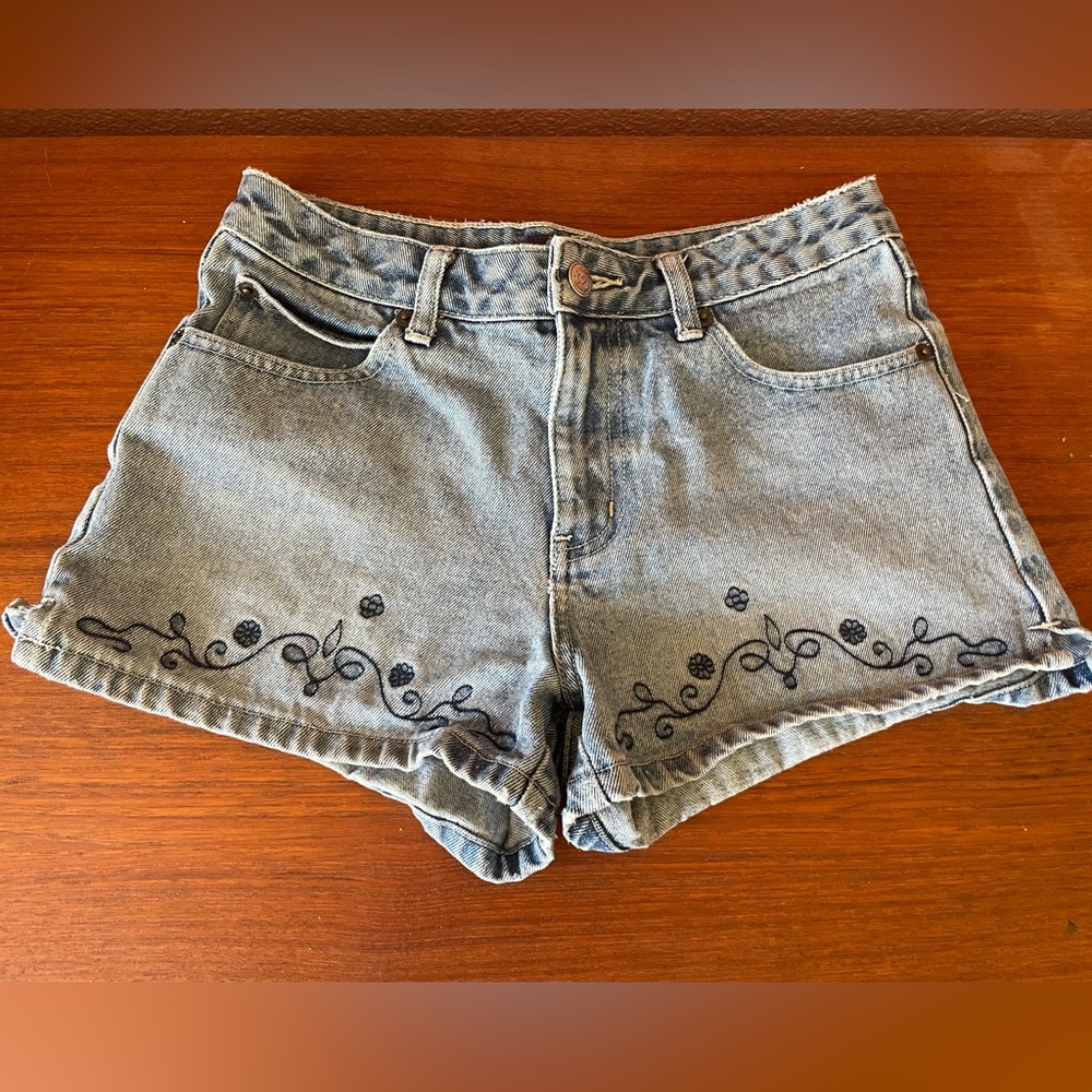 Vintage 90s Angels Denim Shorts
